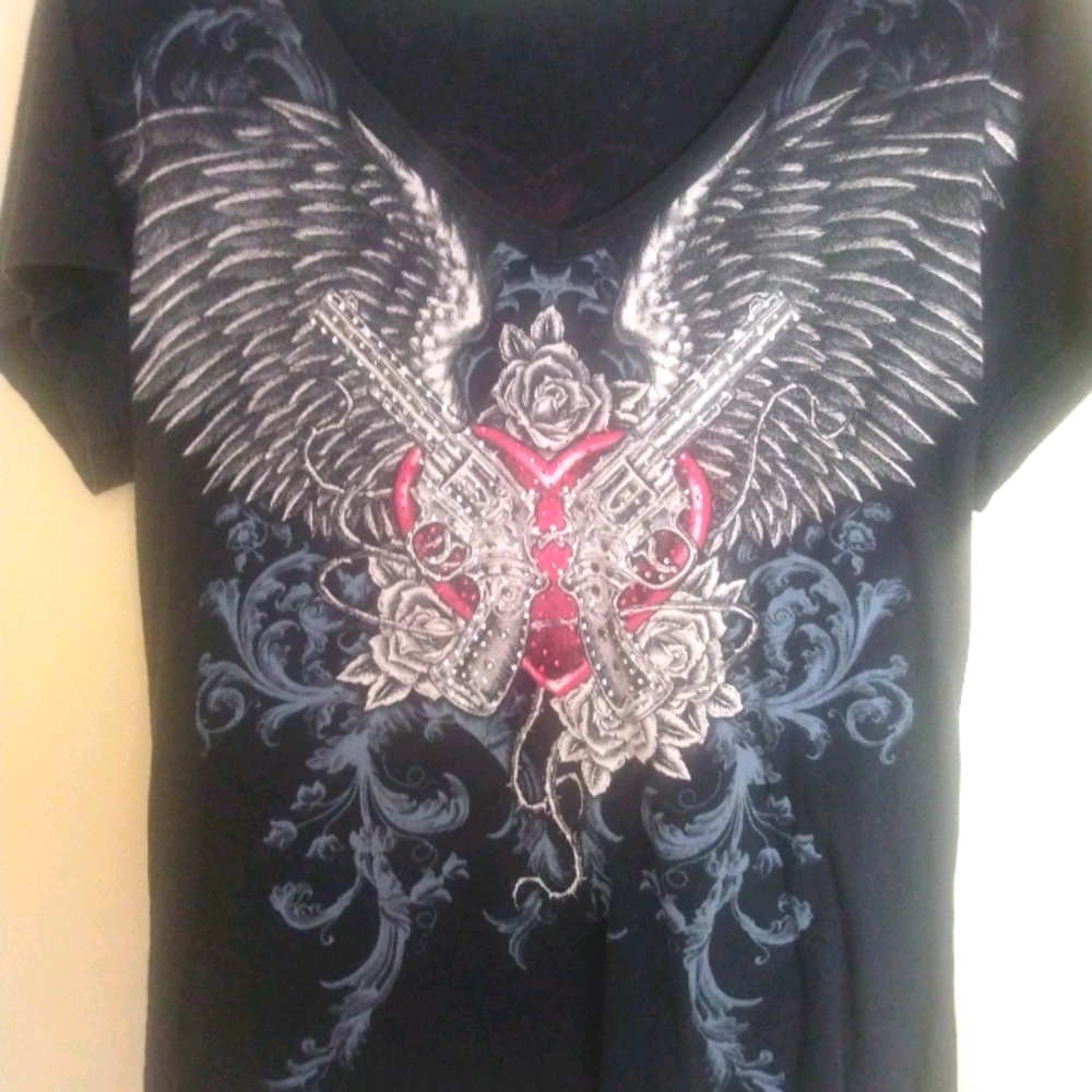***4 for$15***Cute blingy shirt!!!